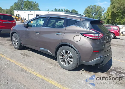 2017 Nissan Murano Platinum/S/Sl/Sv из США, поврежденный, VIN 5N1AZ2MH3HN201066